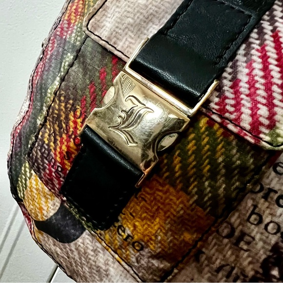 LAMB LeSportsac Gwen Stefani Donegal Plaid Print Bag - Picture 6 of 14